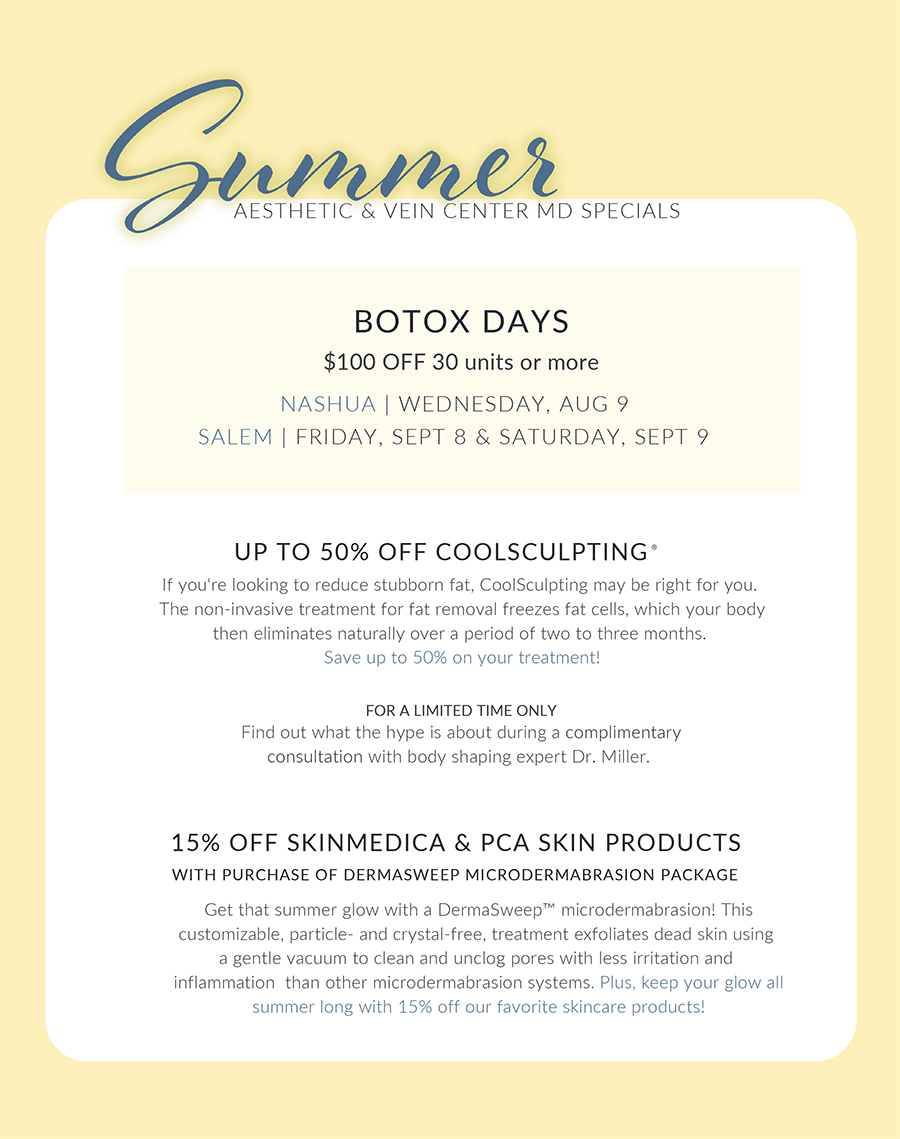 Botox Days Join Us! August 9 and September 8 & 9